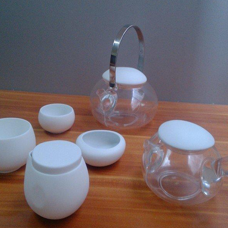 實用的樹脂茶具透明茶杯